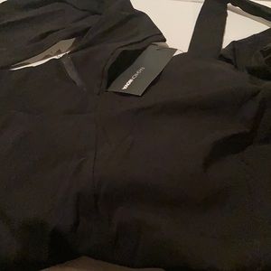 Fashion nova black bow pants